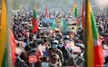 تظاهرات در میانمار دو کشته برجای گذاشت