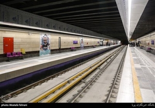 بهره برداری از ایستگاه تقاطعی توحید در خط 7مترو تهران