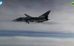 قدرت‌نمایی روسیه با جنگنده‌های سوخو در نزدیکی اوکراین+ ویدئو