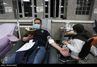 اهدای خون در شب قدر - اصفهان