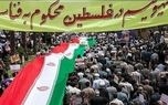 تصاویر راهپیمایی در حمایت از مردم فلسطین بعد از نماز در دانشگاه تهران