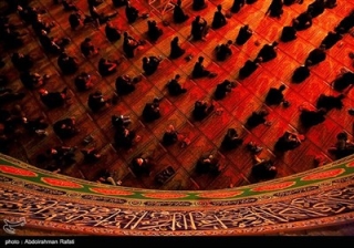 مراسم عزاداری شب تاسوعای حسینی در حسینیه امام (ره) همدان