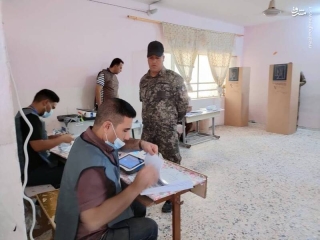 عکس/ آغاز فرایند انتخابات پارلمانی عراق