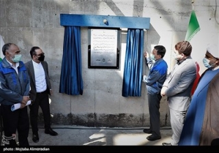 افتتاح کارخانه آهک کاوه قلعه گنج