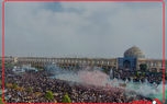 جمعیت پرتعداد مردم یزد در مسیر استقبال از رئیسی