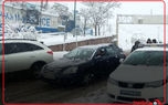 بارش سنگین برف و ایجاد ترافیک سنگین در معابر پایتخت