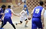 دیدار تیم های بسکتبال وحید نوروزی صومعه سرا - شهدای بندر ماهشهر