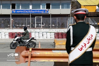 تصاویر | موتورسواری نیروهای مسلح در تهران | پلنگی‌پوش‌ها به آزادی رفتند