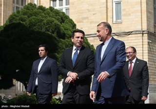 دیدار رییس مجلس ارمنستان با وزیر امورخارجه