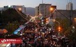 خوشحالی مردم در مهمانی 10 کیلومتری عید غدیر