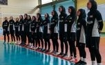 لحظه ورود کاروان تیم ملی والیبال بانوان ایران در فرودگاه امام خمینی