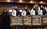 تجلیل از قهرمانان بانوی مدال آور در بازی های کشورهای اسلامی
