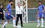 تمرین تاکتیکی تیم ملی فوتبال؛ از پاس و سانتر از جناحین تا ضربه به سمت دروازه