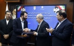امضا تفاهم نامه سازمان منطقه آزاد کیش با فدراسیون فوتبال