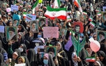 تصاویری از راهپیمایی سراسری مردم قم و تهران در محکومیت جنایت تروریستی شیراز